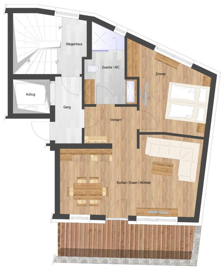 Chalet Nr.121 Pfunds Eksteriør bilde